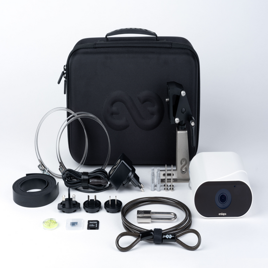 Enlaps Tikee Mini+ Pack (4K Remote Access) Time Lapse Camera