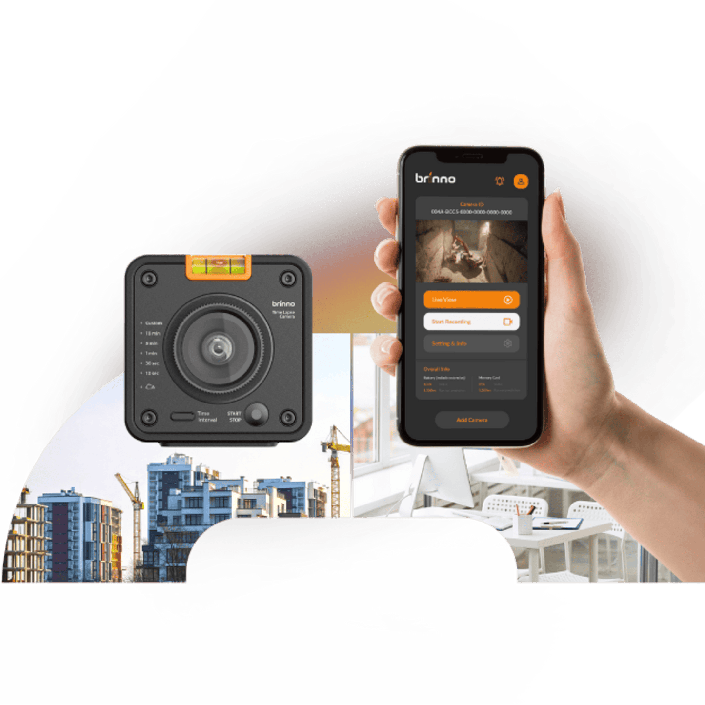 Brinno BCC5000 (4K, Wifi Access, App Controlled) Time Lapse Camera